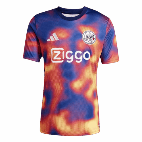 Ajax Pre-Match Soccer Jersey 2025/26 Colorful