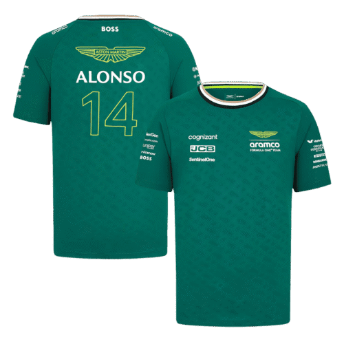 Fernando Alonso #14 Aston Martin Cognizant F1 Racing Team Shirt 2024