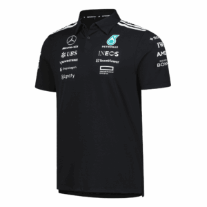 Mercedes AMG Petronas F1 2025 Team Polo Black