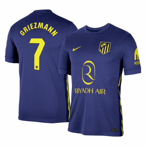 GRIEZMANN #7 Atletico Madrid Away Soccer Jersey 2025/26