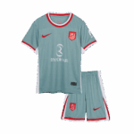 Atletico Madrid Away Kids Soccer Jerseys Kit