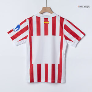 Atletico Madrid Home Kids Soccer Jerseys Kit 2025/26 - Image 5