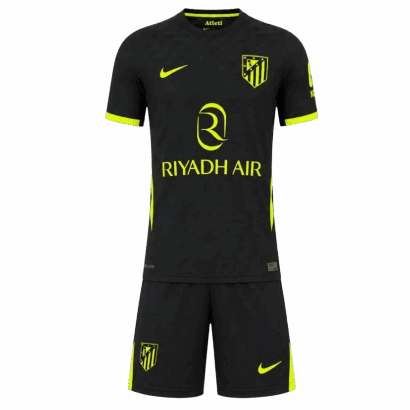 Atletico Madrid Away Kids Soccer Jerseys Kit 2026/27