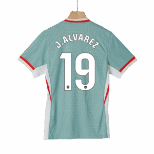 J.ALVAREZ #19 Atletico Madrid Away Player Version Jersey