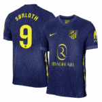 SØRLOTH #9 Atletico Madrid Away Player Version Jersey 2025/26