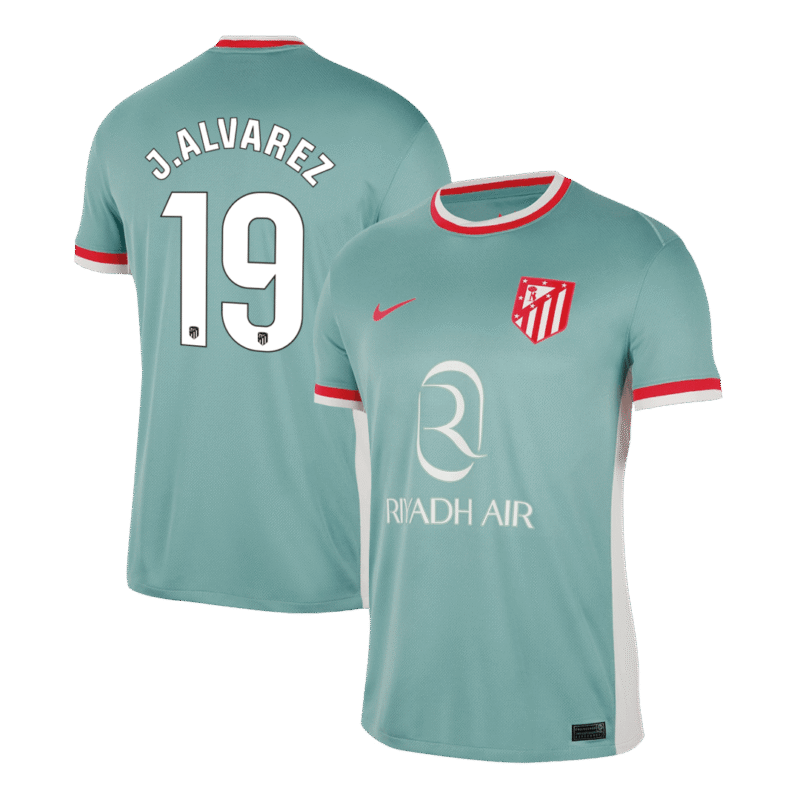 J.ALVAREZ #19 Atletico Madrid Away Soccer Jersey 2024/25