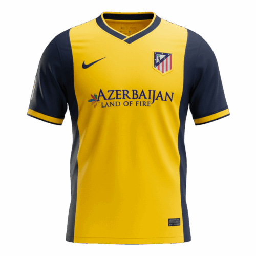 Retro Soccer Jersey Atletico Madrid Away 2013/14