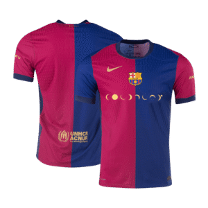 Barcelona Home Authentic Soccer Jersey 2024/25 - COLDPLAY
