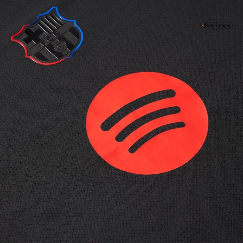 GAVI #6 Barcelona Away Authentic Soccer Jersey 2024/25 - Spotify Logo Without Text