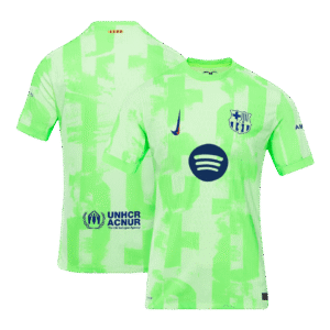 Barcelona Third Away Authentic Soccer Jersey 2024/25 -（Spotify Logo Without Text）