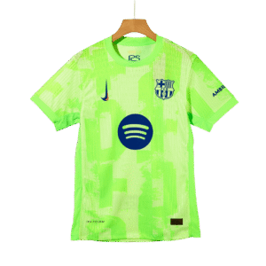 Barcelona Third Away Authentic Soccer Jersey 2024/25 -（Spotify Logo Without Text）