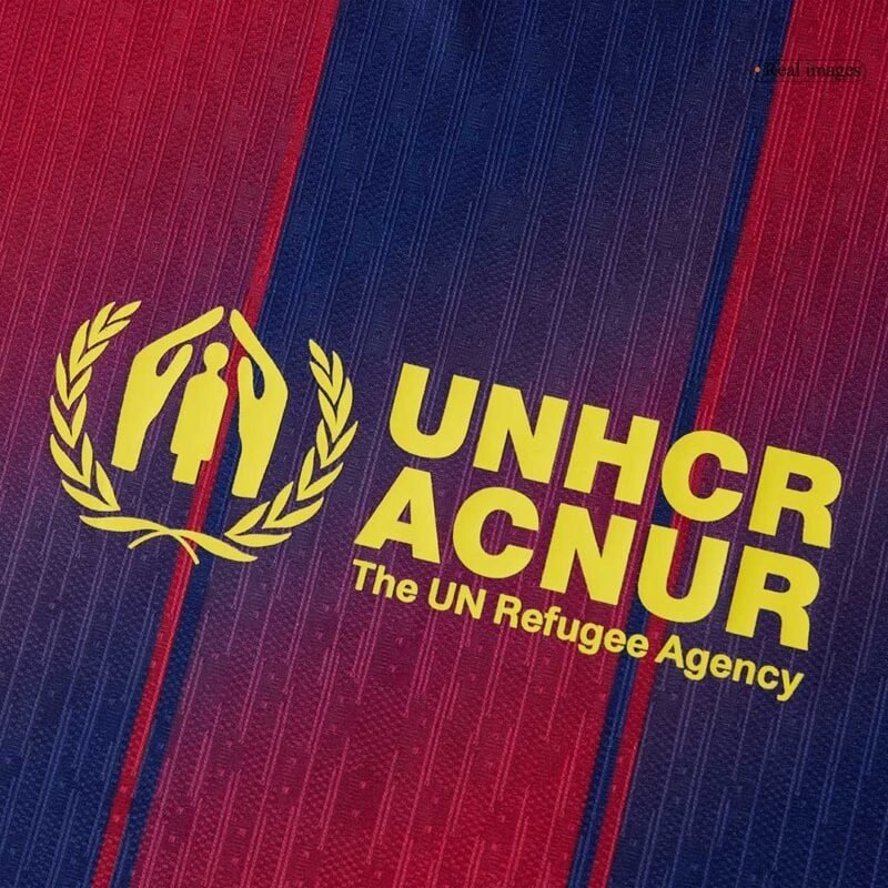 CUBARSÍ #2 Barcelona Home Authentic Soccer Jersey 2025/26 - UCL