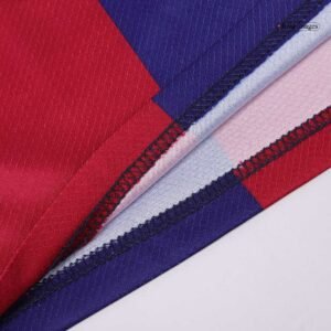 Barcelona Home Kids Soccer Jerseys Kit 2024/25 Spotify Logo Without Text