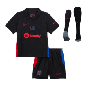 Barcelona Away Kids Soccer Jerseys Full Kit 2024/25