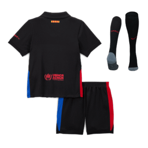 Barcelona Away Kids Soccer Jerseys Full Kit 2024/25