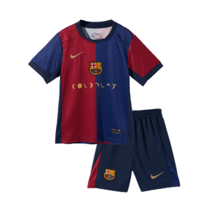 Barcelona Home Kids Soccer Jerseys Kit 2024/25 - COLDPLAY