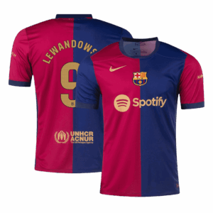 LEWANDOWSKI #9 Barcelona Home Soccer Jersey