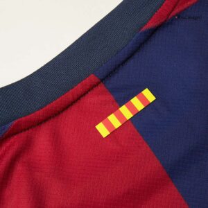 Barcelona Home Soccer Jersey-Spotify Logo Without Text - Image 15