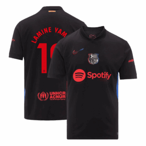 LAMINE YAMAL #19 Barcelona Away Soccer Jersey