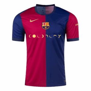 Barcelona Home Soccer Jersey - COLDPLAY - Image 4