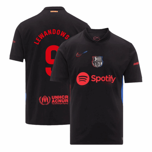 LEWANDOWSKI #9 Barcelona Away Soccer Jersey