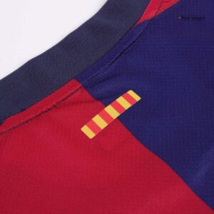LEWANDOWSKI #9 Barcelona Home Soccer Jersey - Spotify Logo Without Text - Image 12