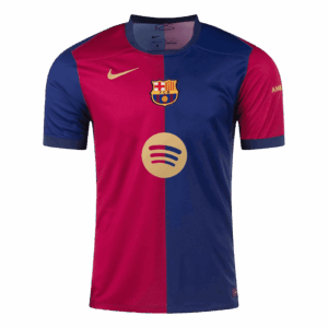 LEWANDOWSKI #9 Barcelona Home Soccer Jersey - Spotify Logo Without Text - Image 2