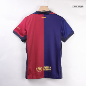 LEWANDOWSKI #9 Barcelona Home Soccer Jersey - Spotify Logo Without Text - Image 5
