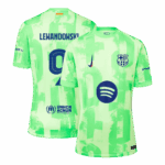 LEWANDOWSKI #9 Barcelona Third Away Soccer Jersey - UCL（Spotify Logo Without Text）