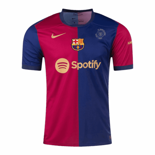 Barcelona Home Soccer Jersey - 125th Anniversary