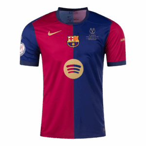 Barcelona Home Soccer Jersey - Copa del Rey Final