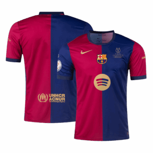 Barcelona Home Soccer Jersey - Copa del Rey Final - Image 3