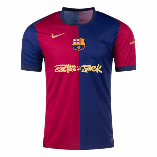 Barcelona X Travis Scott Home Soccer Jersey