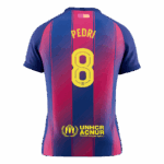 PEDRI #8 Barcelona Home Soccer Jersey 2025/26 -UCL