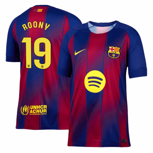 ROONY #19 Barcelona Home Soccer Jersey 2025/26