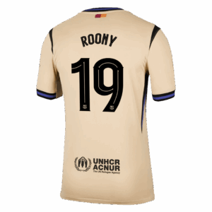 ROONY #19 Barcelona Away Soccer Jersey 2025/26 -UCL - Image 3