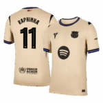 RAPHINHA #11 Barcelona Away Soccer Jersey 2025/26 -UCL