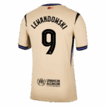 LEWANDOWSKI #9 Barcelona Away Soccer Jersey 2025/26 -UCL