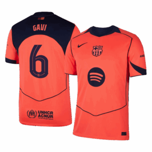 GAVI #6 Barcelona Third Away Soccer Jersey 2025/26 -UCL