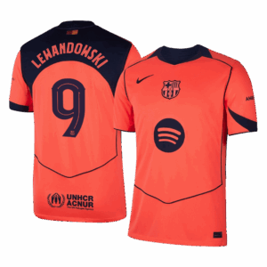 LEWANDOWSKI #9 Barcelona Third Away Soccer Jersey 2025/26 -UCL