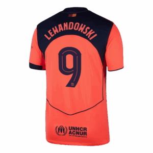 LEWANDOWSKI #9 Barcelona Third Away Soccer Jersey 2025/26 -UCL - Image 3