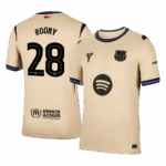 ROONY #28 Barcelona Away Soccer Jersey 2025/26