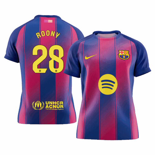 ROONY #28 Barcelona Home Soccer Jersey 2025/26