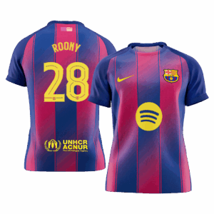 ROONY #28 Barcelona Home Soccer Jersey 2025/26 - UCL