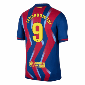 LEWANDOWSKI #9 Barcelona Fourth Away Soccer Jersey 2025/26 - Image 3