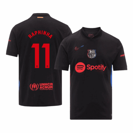 RAPHINHA #11 Barcelona Away Soccer Jersey