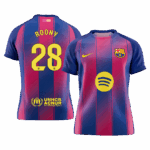 ROONY #28 Barcelona Home Soccer Jersey 2025/26