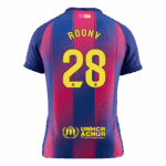ROONY #28 Barcelona Home Soccer Jersey 2025/26 - Image 2