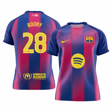 ROONY #28 Barcelona Home Soccer Jersey 2025/26 - UCL