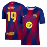 ROONY #19 Barcelona Home Soccer Jersey 2025/26 - UCL